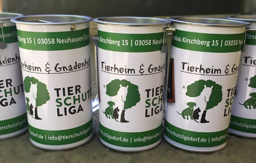 Spendendosen Tierheim Gnadenhof Tierschutzliga Helfen beitragsbild