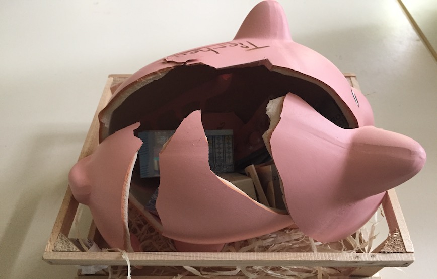 keramik-schwein-kaputt Auf Geschenke verzichtet und damit Gutes getan