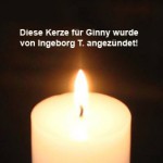 kerze für ginny von ingeborg t angezündet