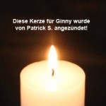 kerze für ginny von patrick s angezündet