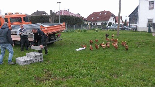 zaun-unterheinsdorf-hüner Hundewiese in Unterheinsdorf nimmt Formen an