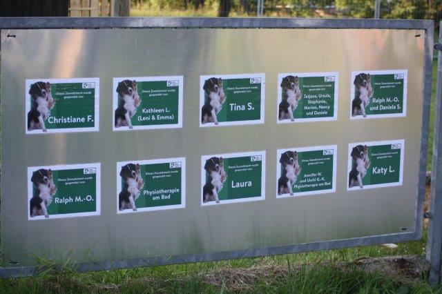 zaun-hundeauslauf-spender-danke Unterstützen Sie das Tierheim Unterheinsdorf