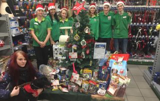 Spendenübergabe Fressnapf Groß Gaglow