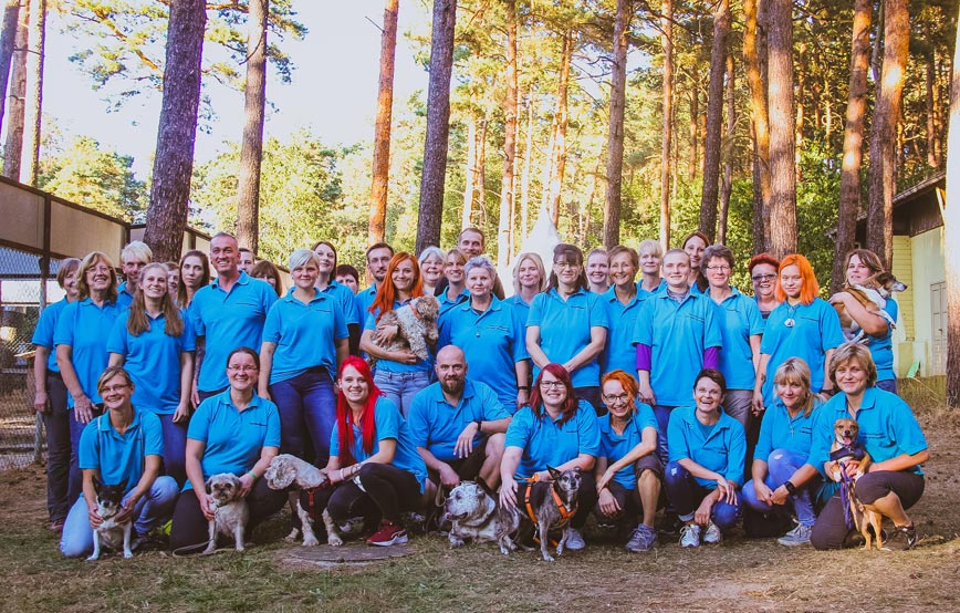Tierheimfest-2018-Abschluss-Team-Ehrenamt Sommer, Sonne, Tierheimfest
