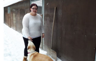 schnuppertag-ausbildung-betreuer-schuppen-hund Azubi Schnuppertag im Tierheim Wollaberg - Ausbildung zum Tierpfleger