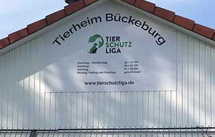 bueckeburg-hauswand-gestrichen-schild Altes Tierheim, neuer Look
